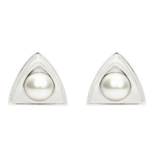 Church Earrings - Pearl