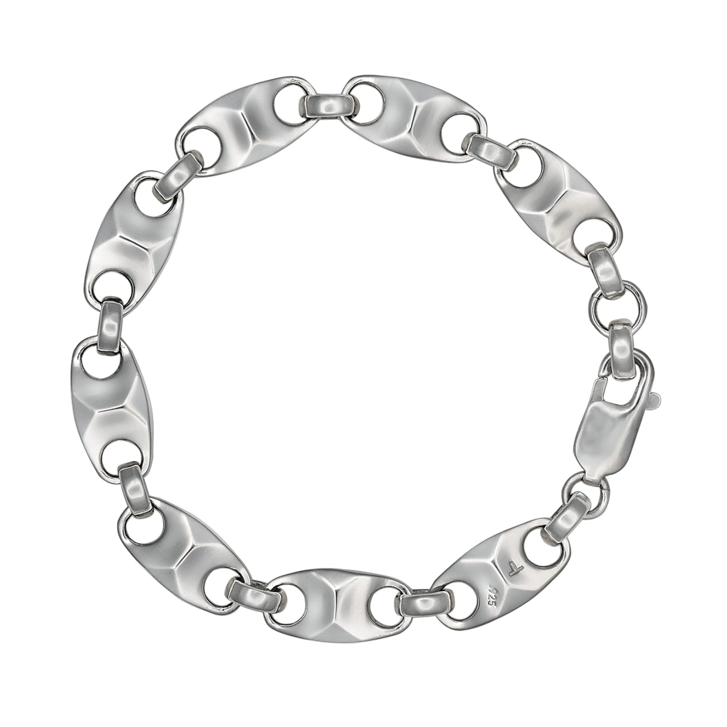 Java Sneak Bracelet in sterling silver, handcrafted bracelet by TOLEDO Los Angeles