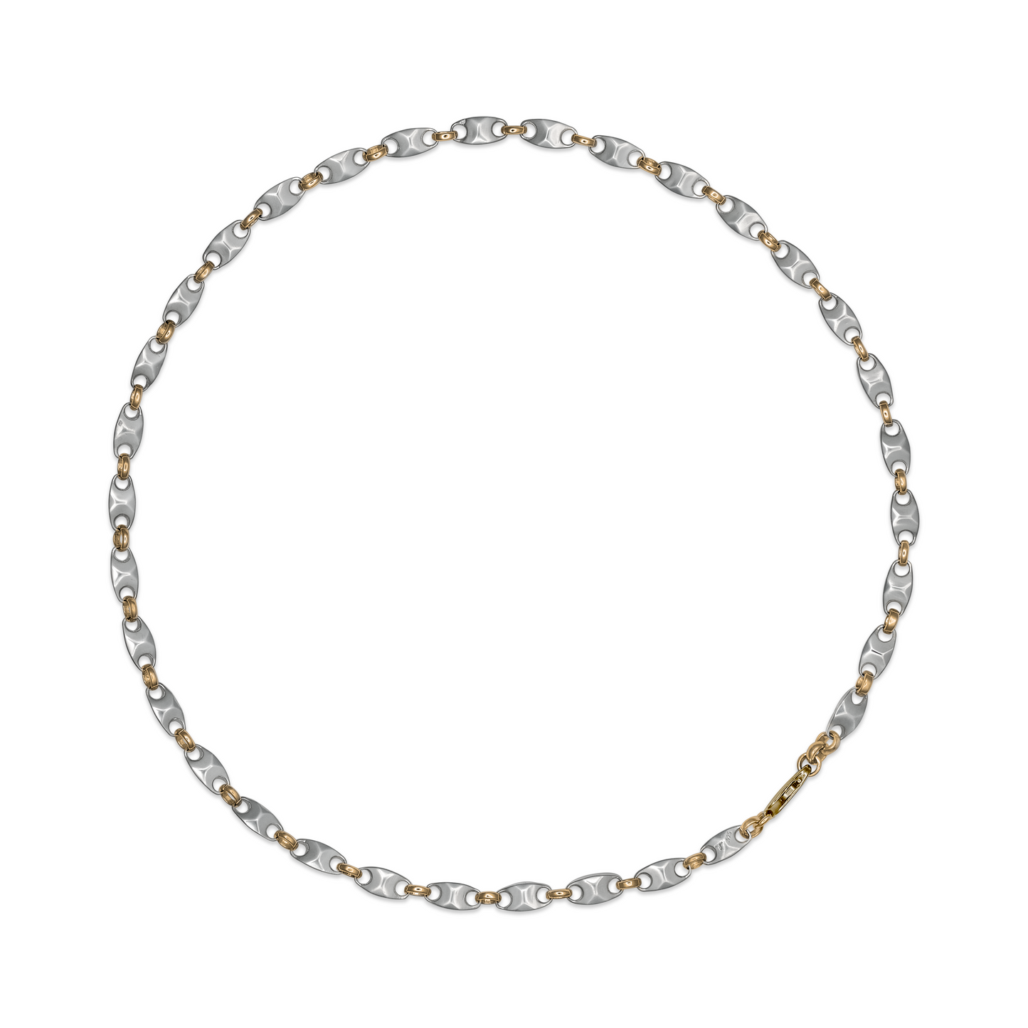 Java Sneak Mini Necklace in sterling silver, handcrafted necklace by TOLEDO Los Angeles