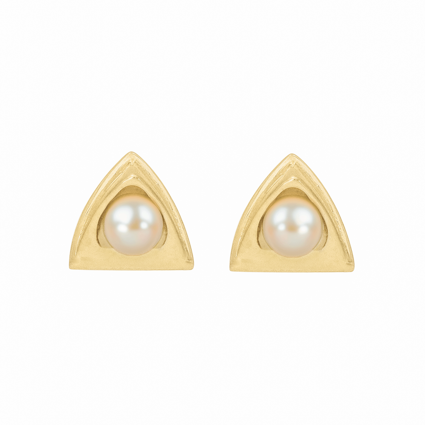Church Earrings Mini - 18k Gold and Akoya Pearls