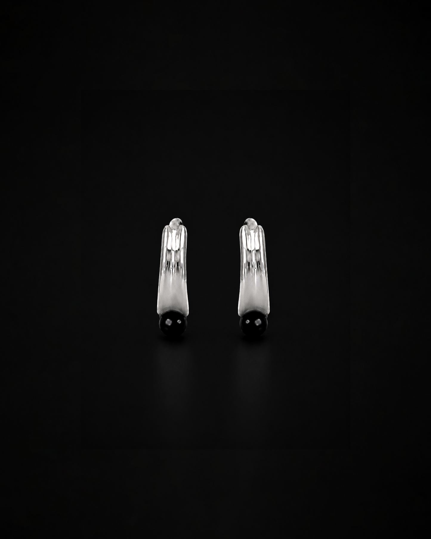Comet Earring - Onyx