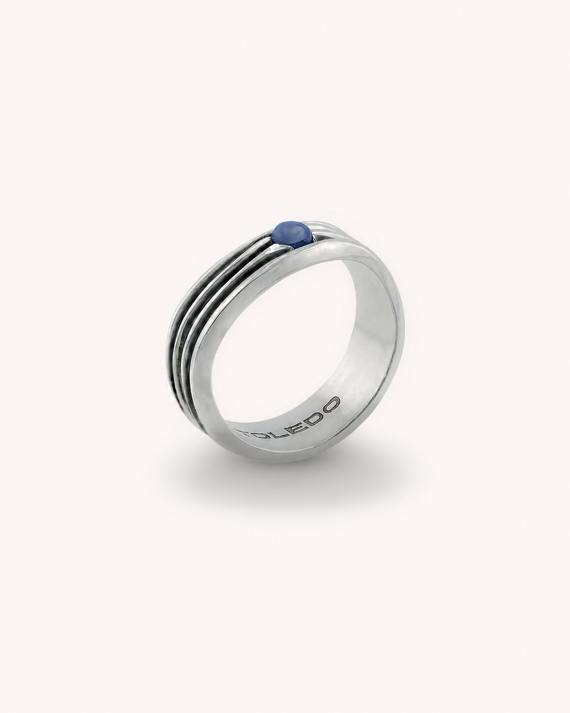 Twister Ring - Blue Sapphire