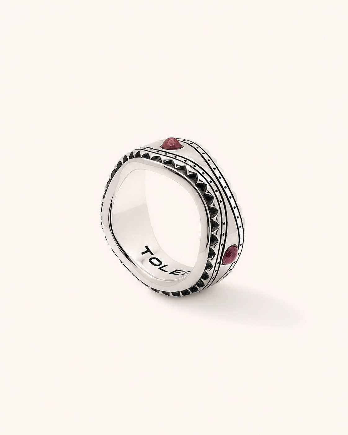 Wing Tip Ring - Ruby