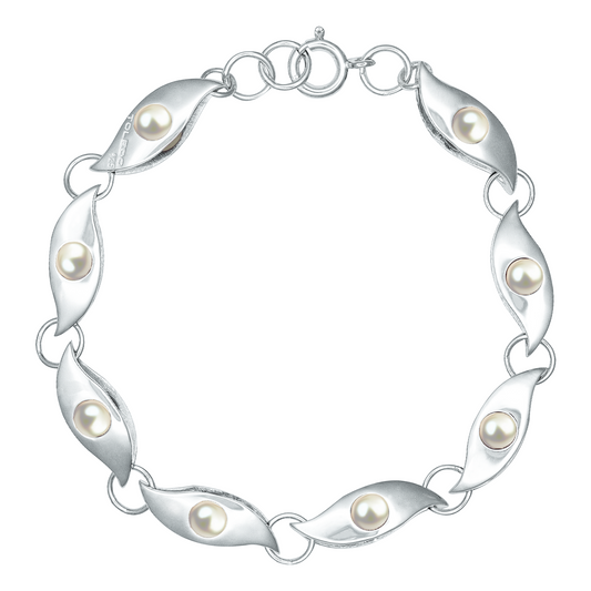 Sneaky Link Bracelet - Pearl