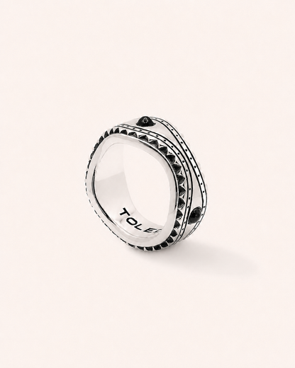 Wing Tip Ring - Onyx