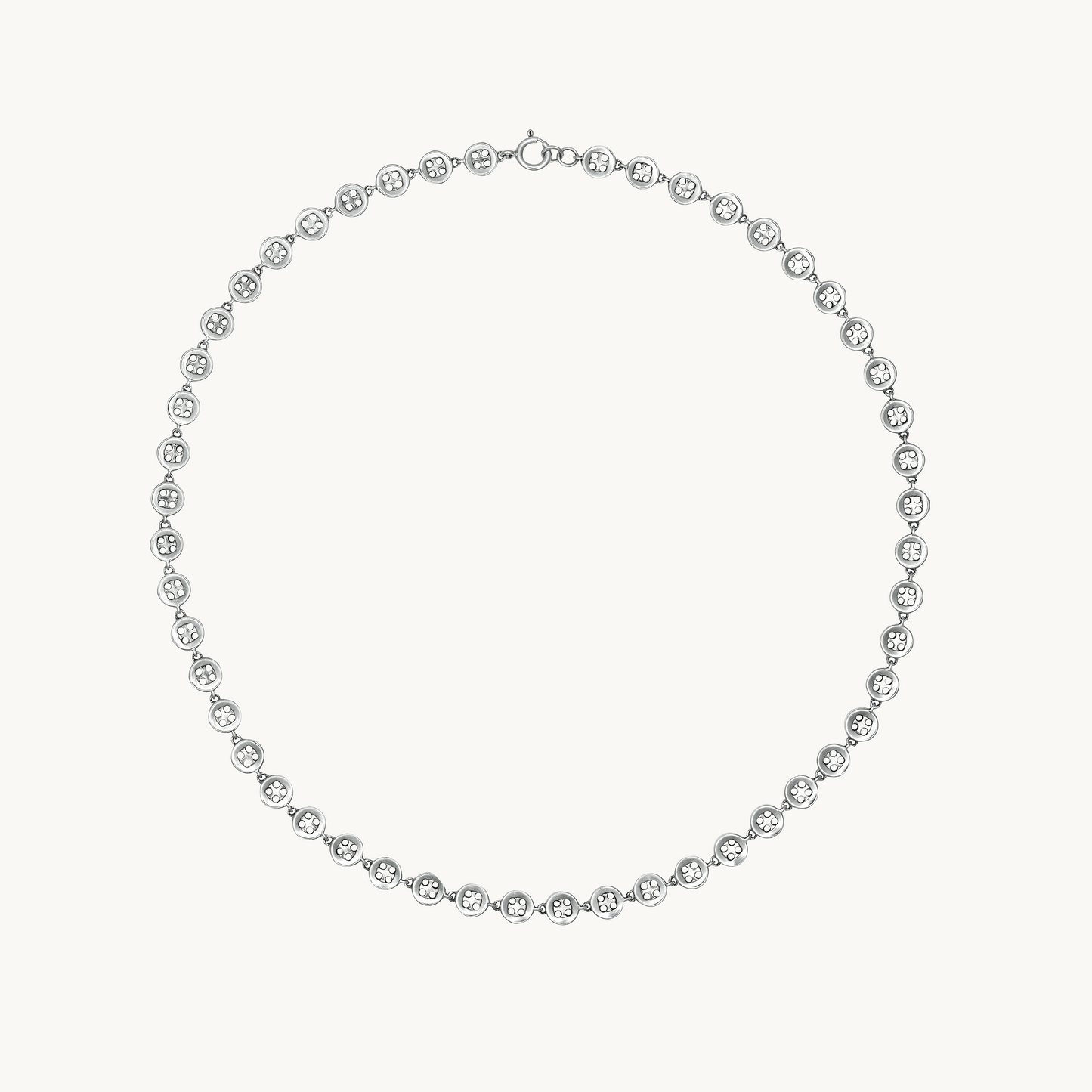 Button Necklace