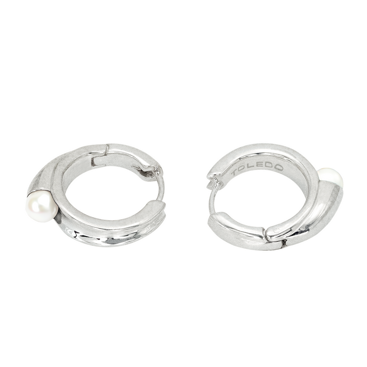 Comet Earrings in sterling silver, handcrafted earrings by TOLEDO Los Angeles
