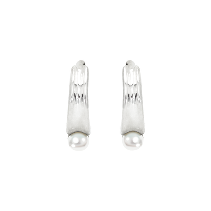Comet Earrings in sterling silver, handcrafted earrings by TOLEDO Los Angeles
