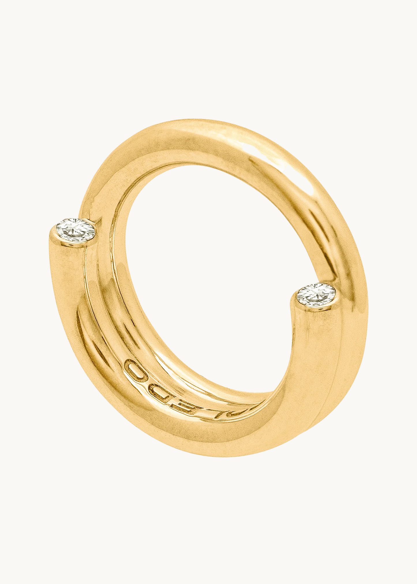Hi-Beam Ring - 18k, Diamonds