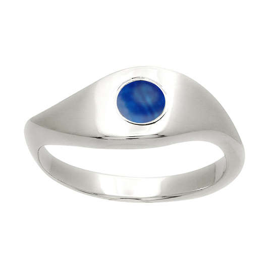 Hurricane Ring - Blue Sapphire