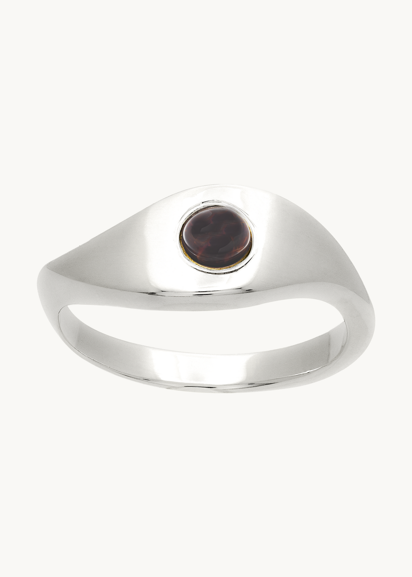 Hurricane Ring - Smokey Quartz
