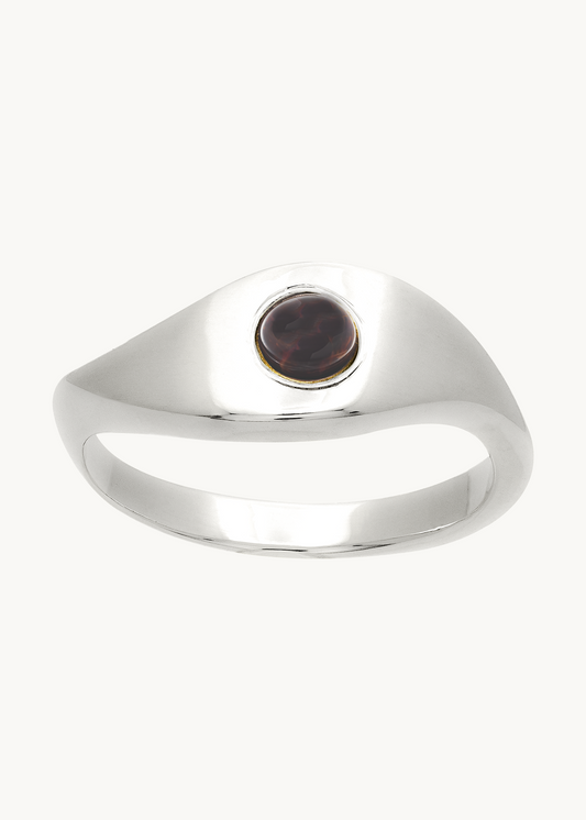 Hurricane Ring - Smokey Quartz