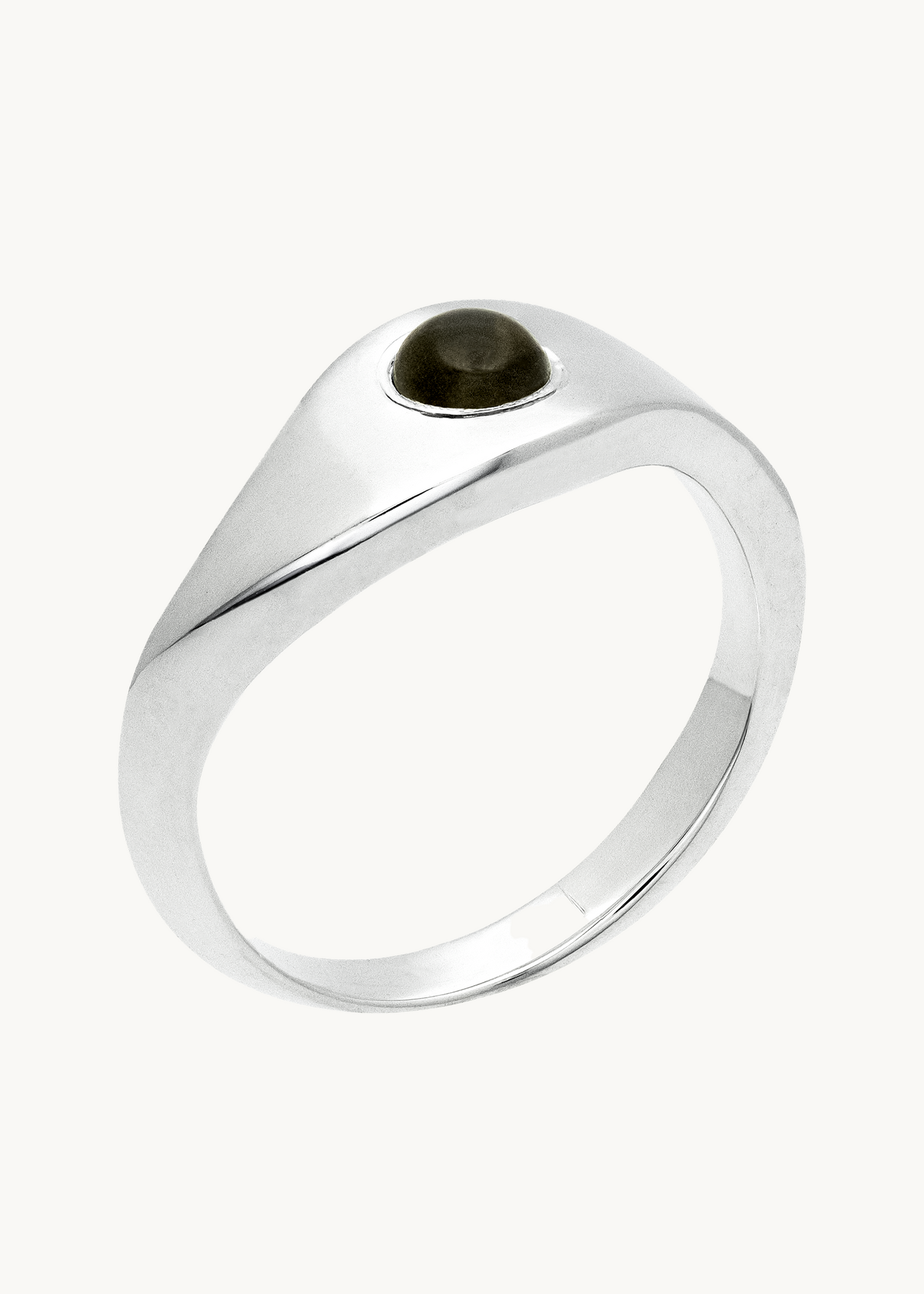 Hurricane Ring - Smokey Quartz