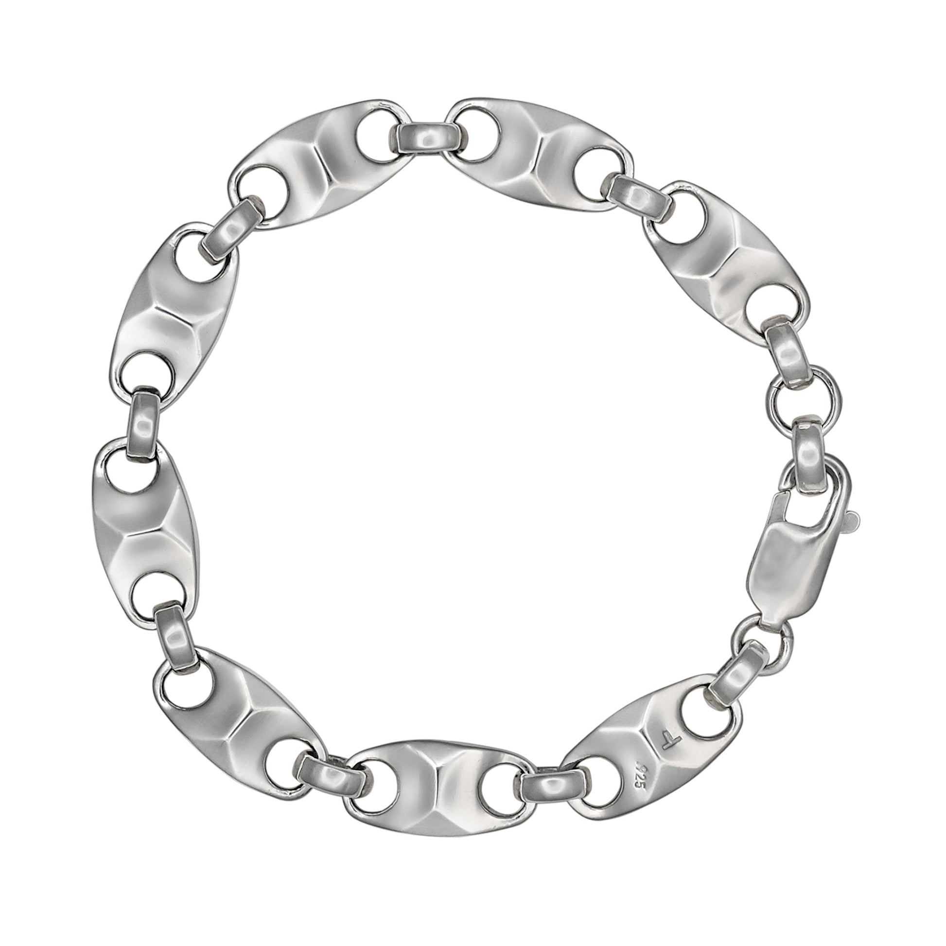 Java Sneak Bracelet in sterling silver, handcrafted bracelet by TOLEDO Los Angeles
