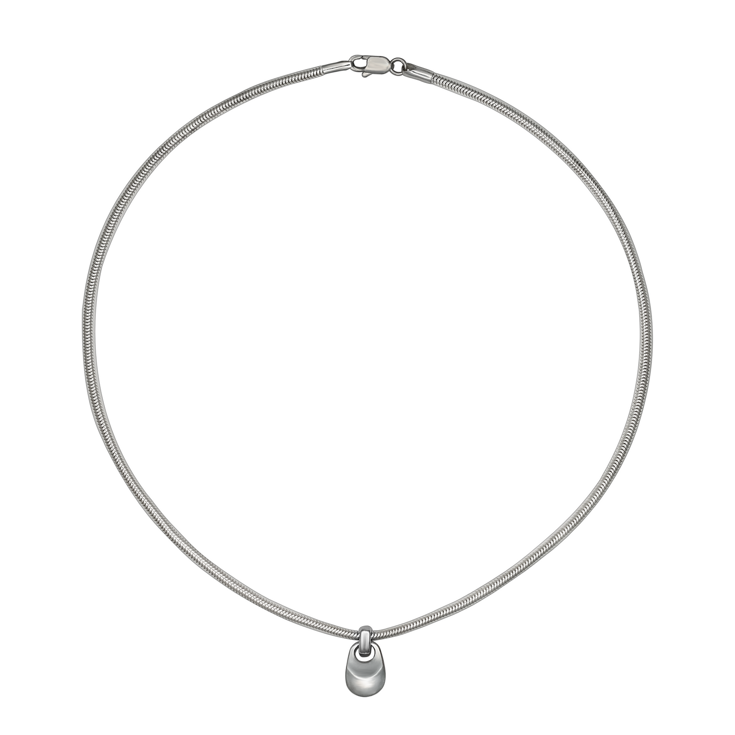 Java Pendant Necklace in sterling silver, handcrafted necklace by TOLEDO Los Angeles
