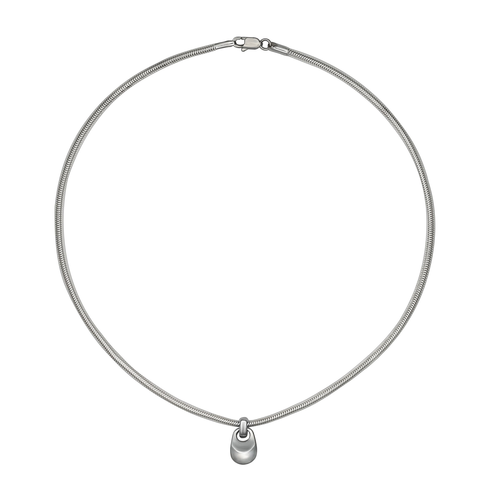 Java Pendant Necklace in sterling silver, handcrafted necklace by TOLEDO Los Angeles
