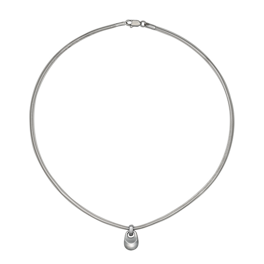 Java Pendant Necklace in sterling silver, handcrafted necklace by TOLEDO Los Angeles
