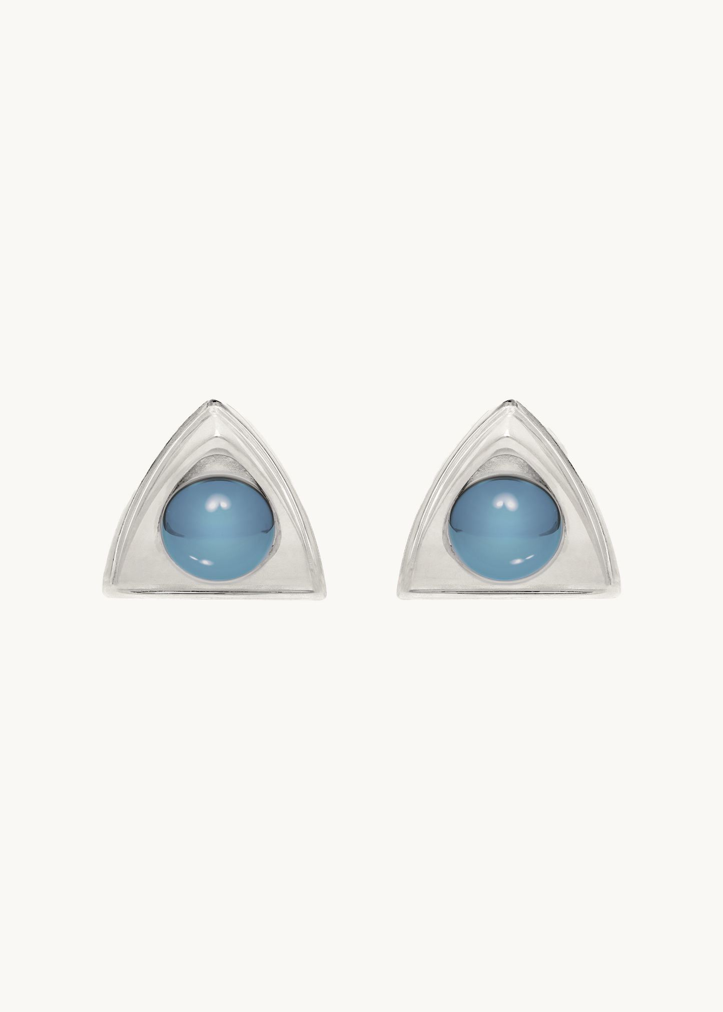 Church Earrings Mini - Blue Agate — Available Now