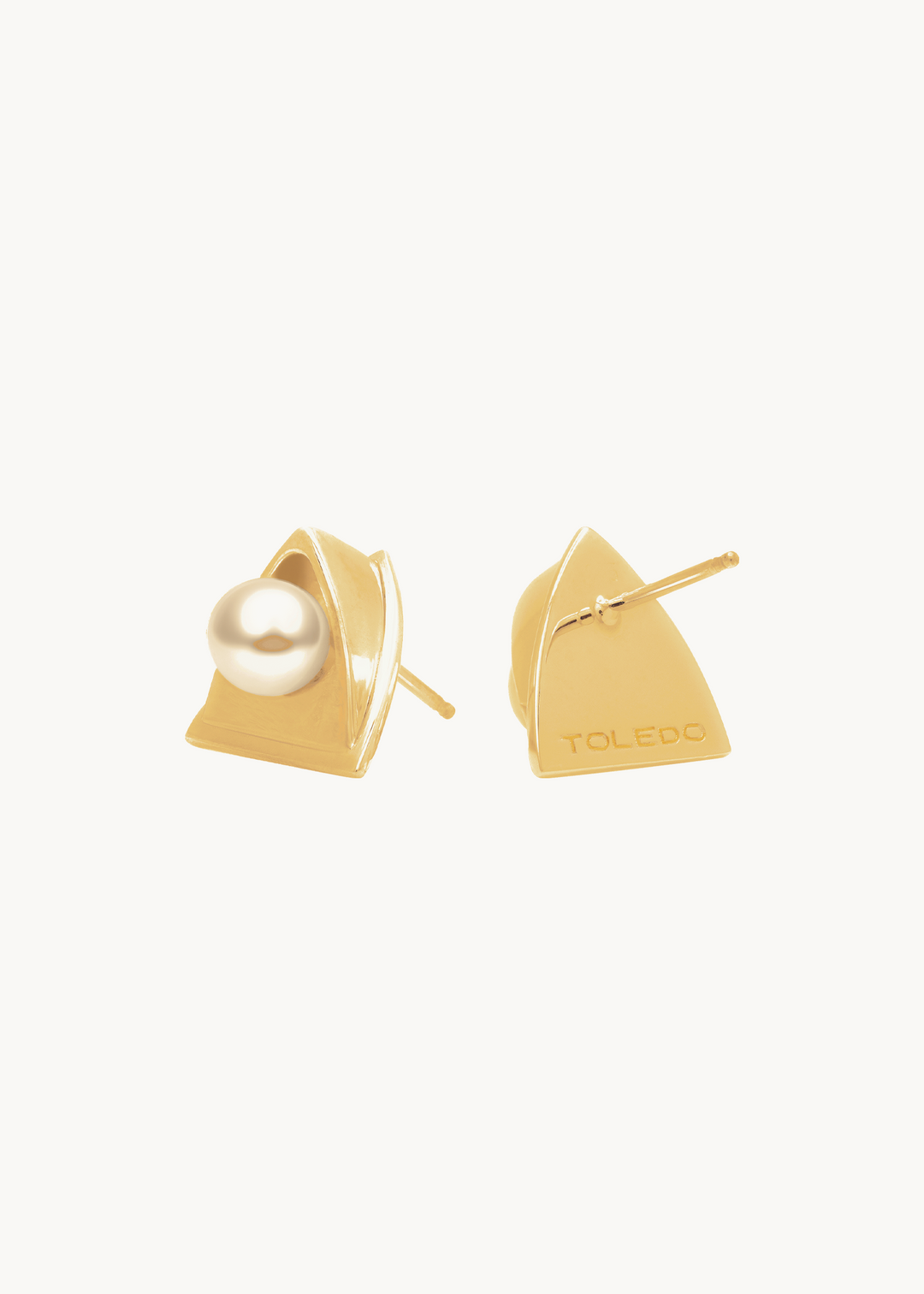 Church Earrings Mini - 18k, Akoya Pearls