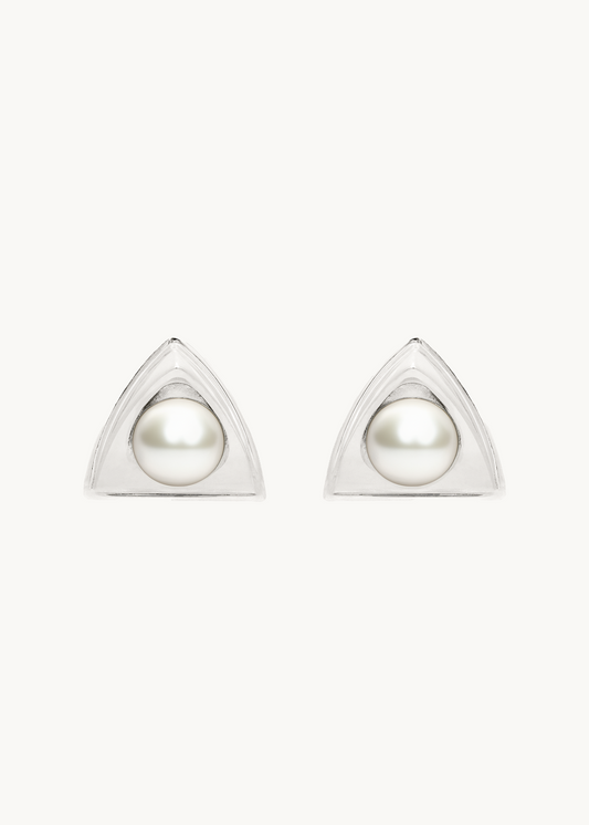 Church Earrings Mini - Pearl — Available Now
