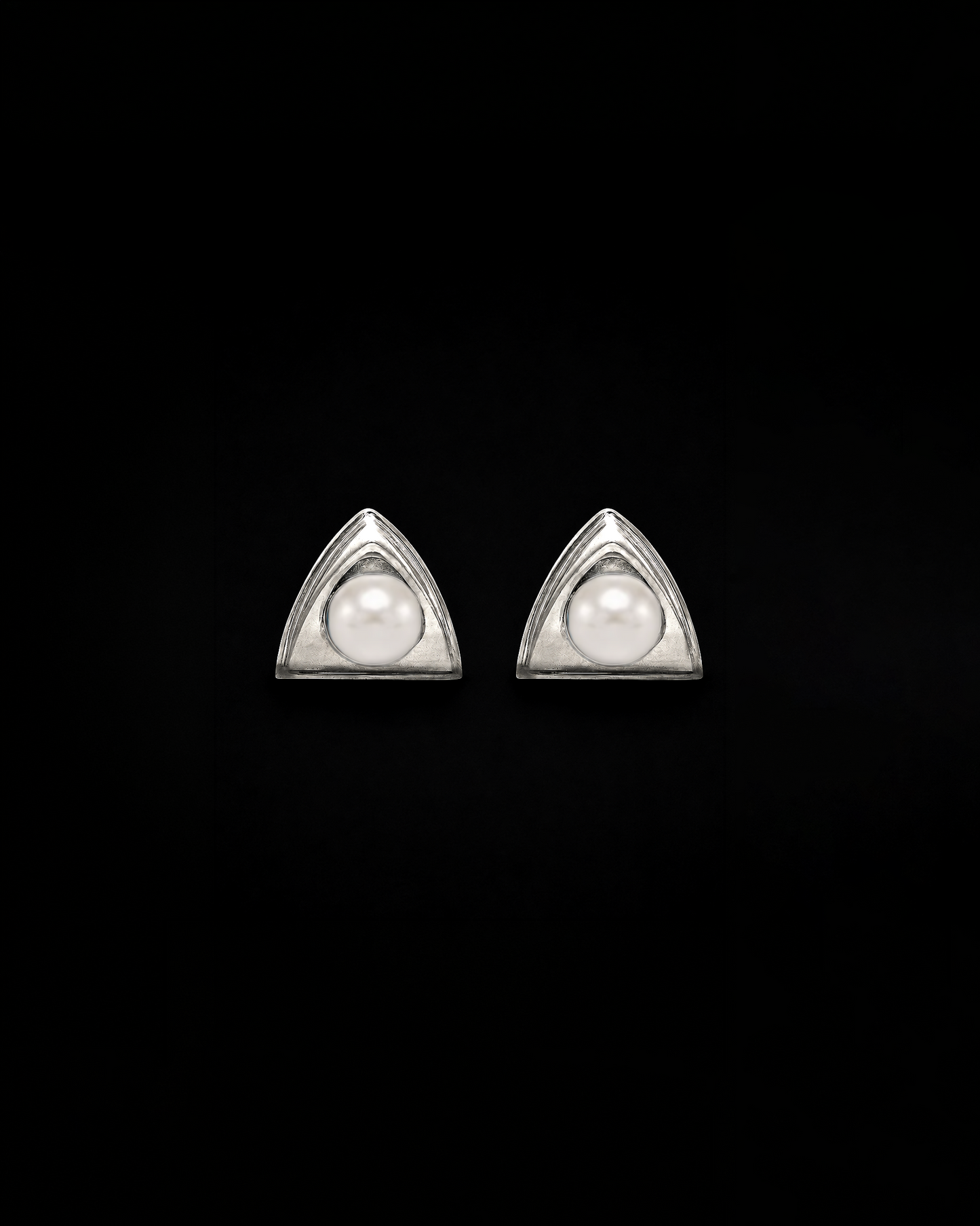 Church Earrings - Blue Agate