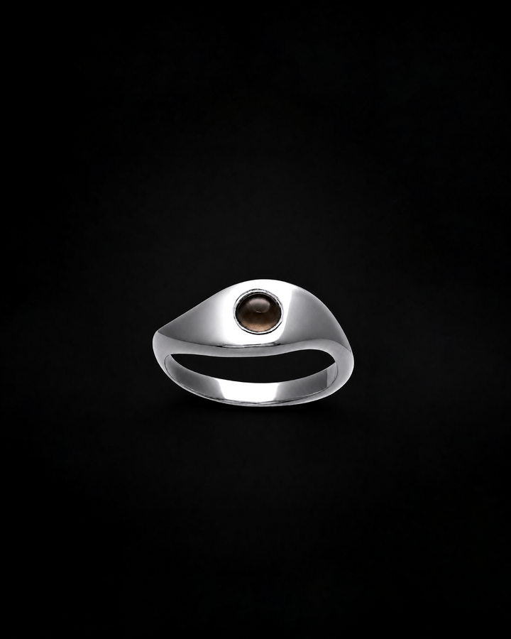 Hurricane Ring - Smokey Quartz