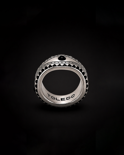 Wing Tip Ring - Onyx