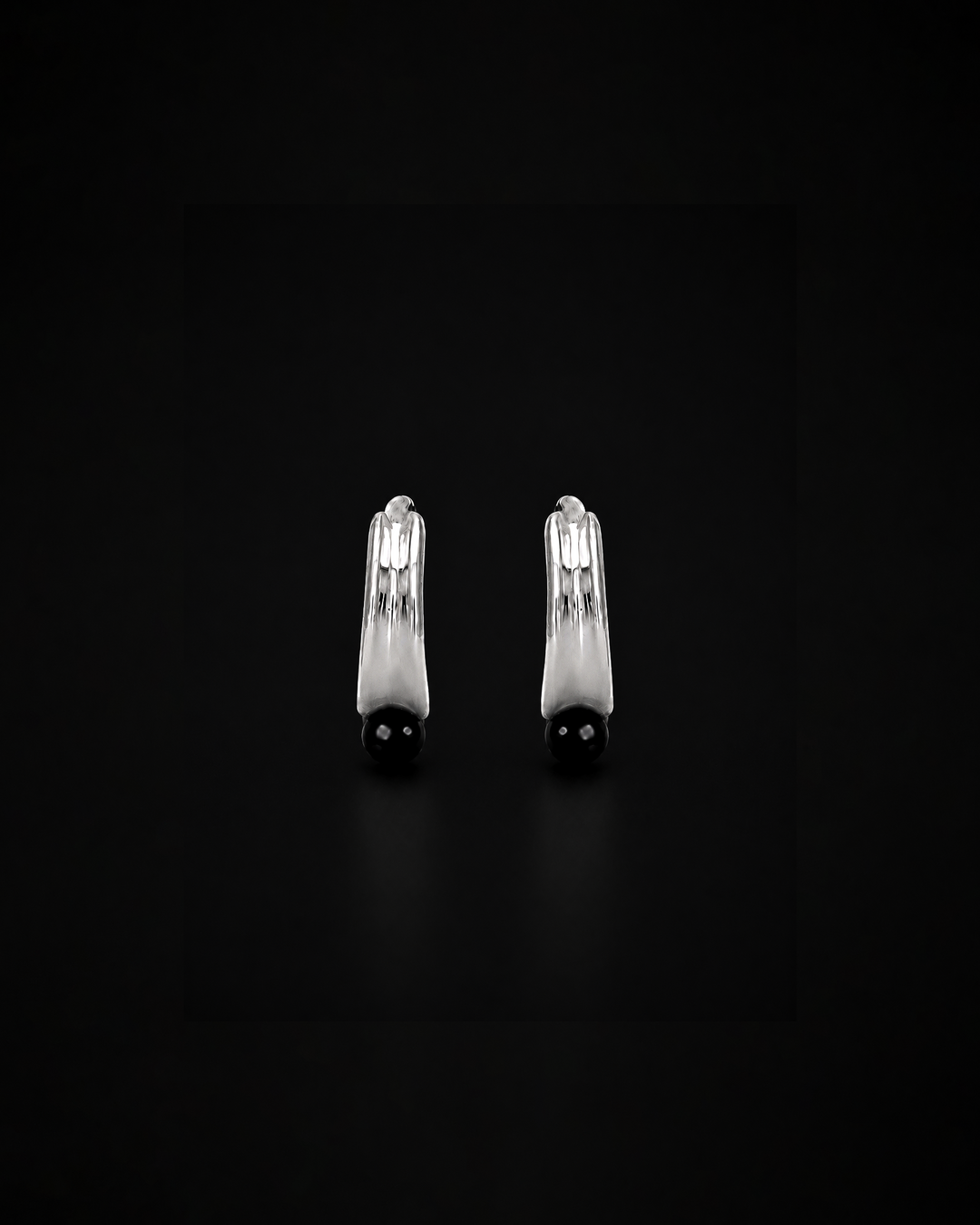 Comet Earring - Onyx