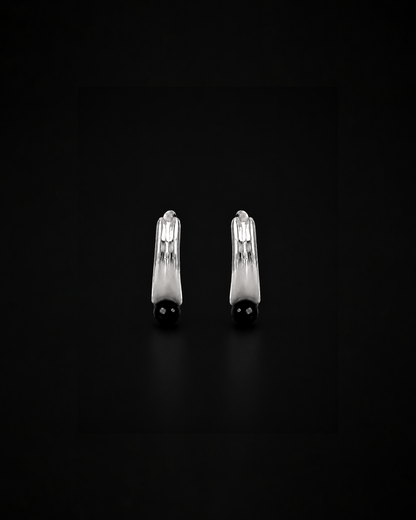 Comet Earring - Onyx
