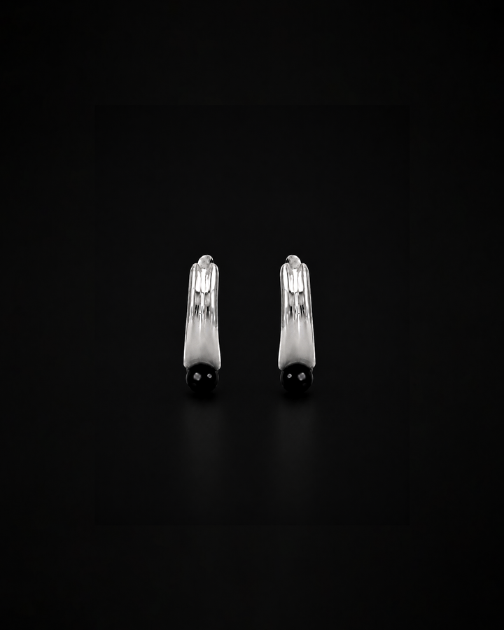 Comet Earring - Onyx