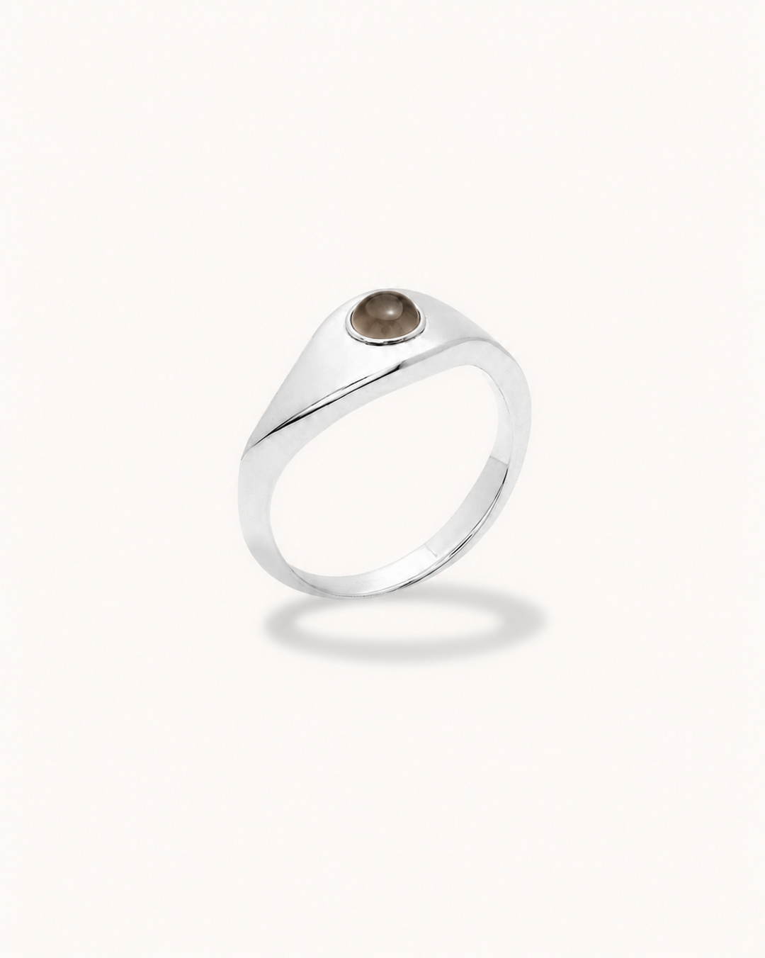 Hurricane Ring - Smokey Quartz