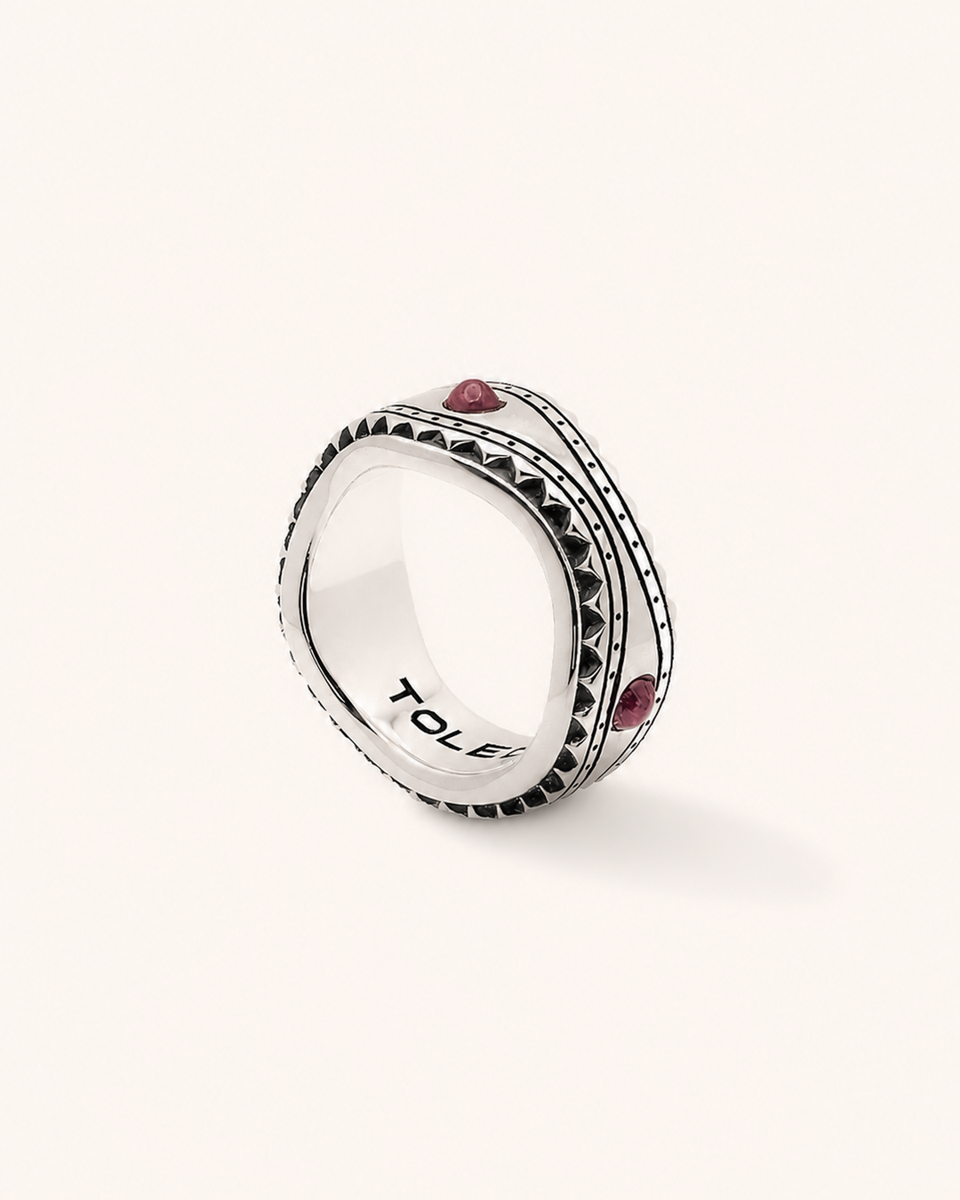 Wing Tip Ring - Ruby