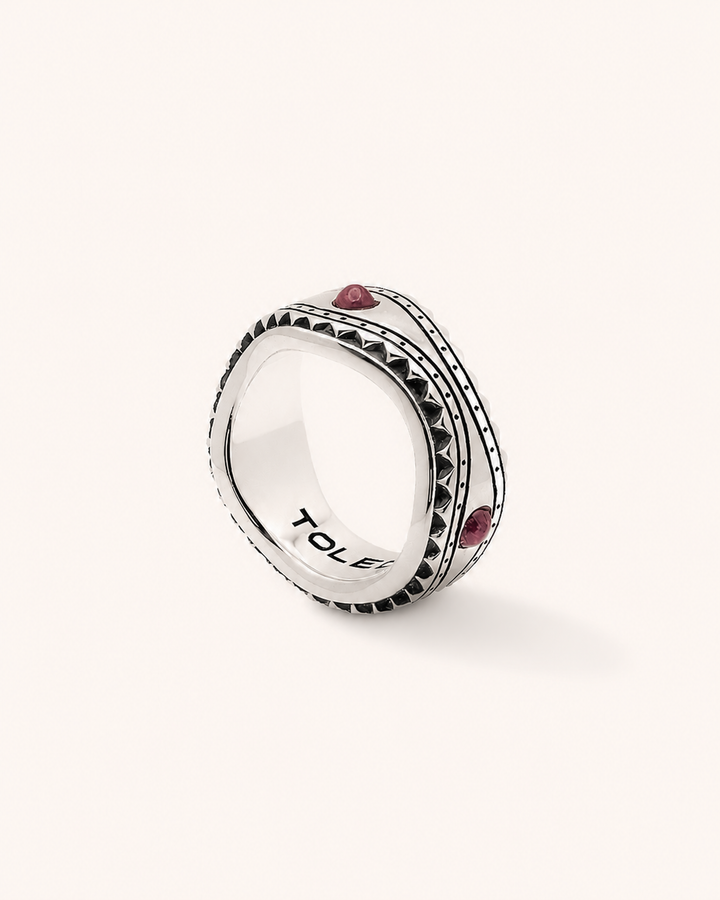 Wing Tip Ring - Ruby