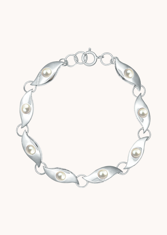 Sneaky Link Bracelet - Pearl