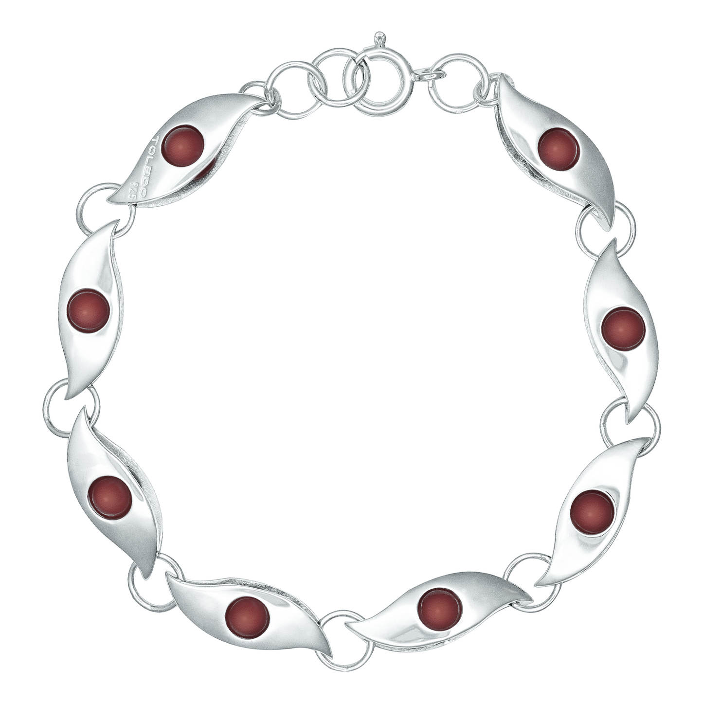 Sneaky Link Bracelet - Carnelian