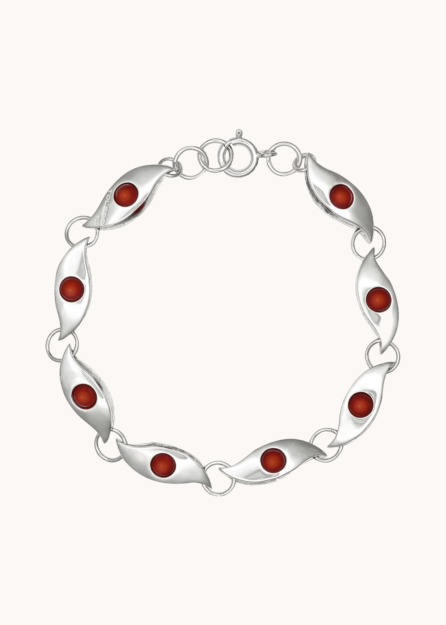 Sneaky Link Bracelet - Carnelian