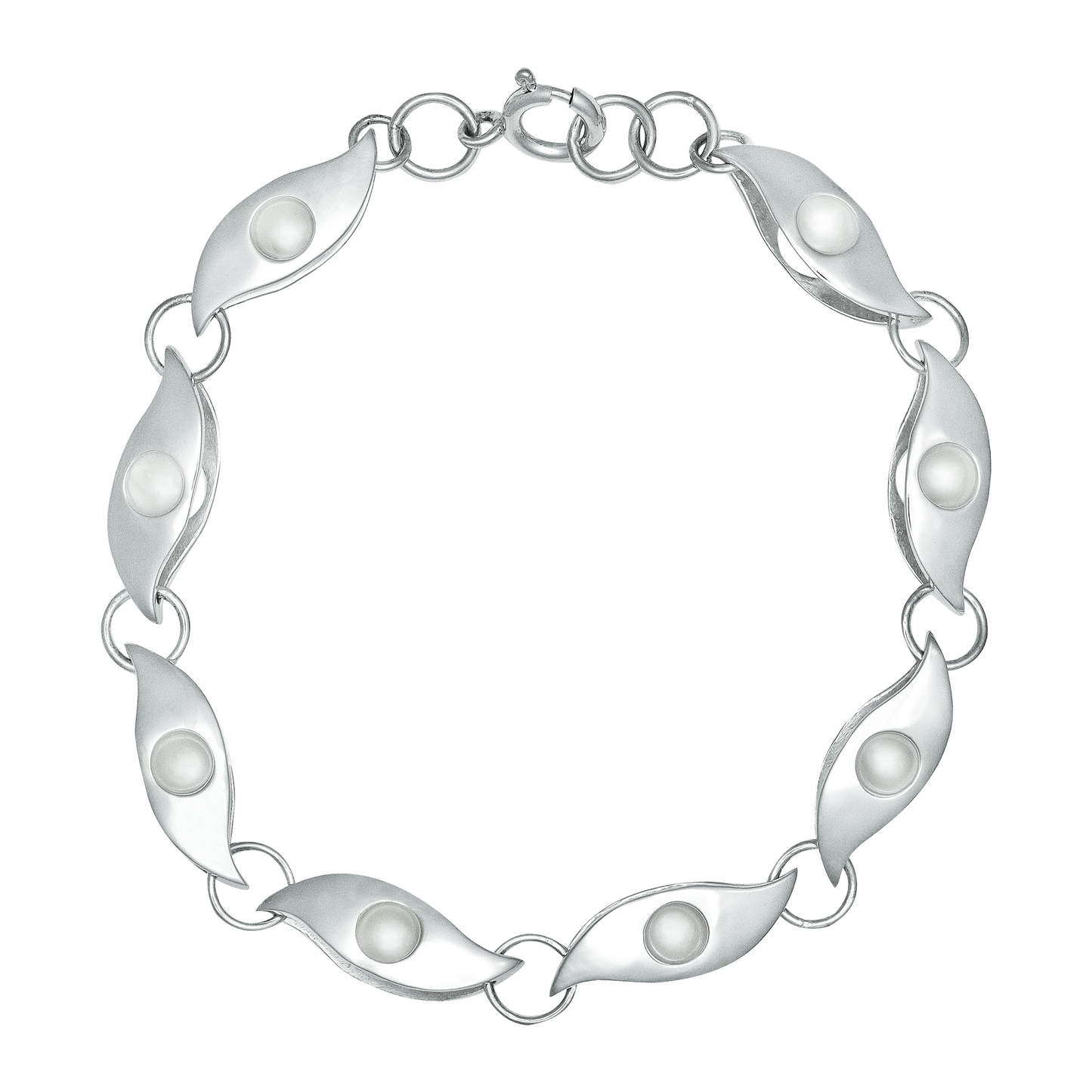 Sneaky Link Bracelet - Pearl