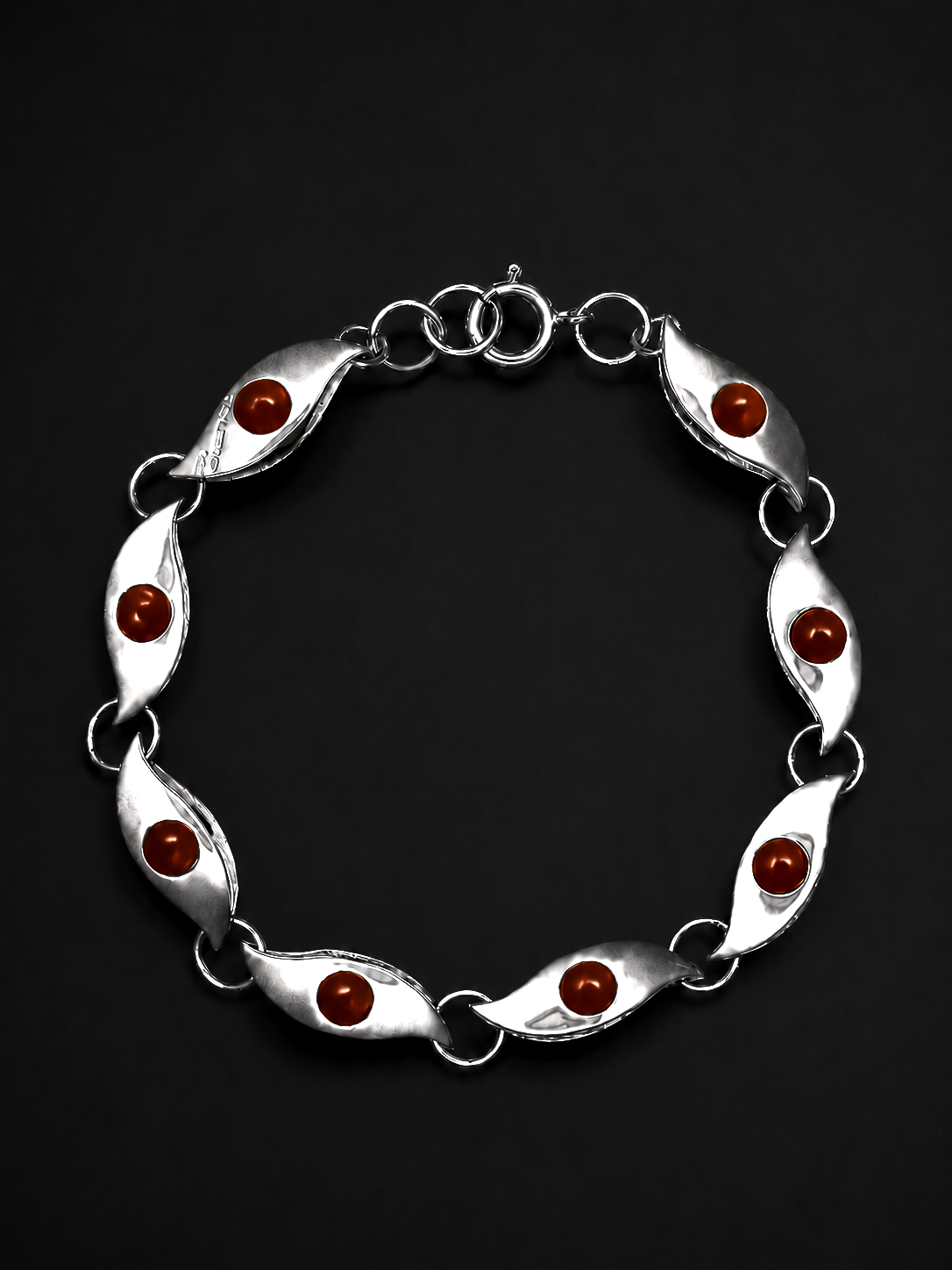 Sneaky Link Bracelet - Carnelian