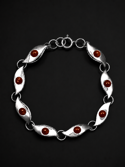 Sneaky Link Bracelet - Carnelian