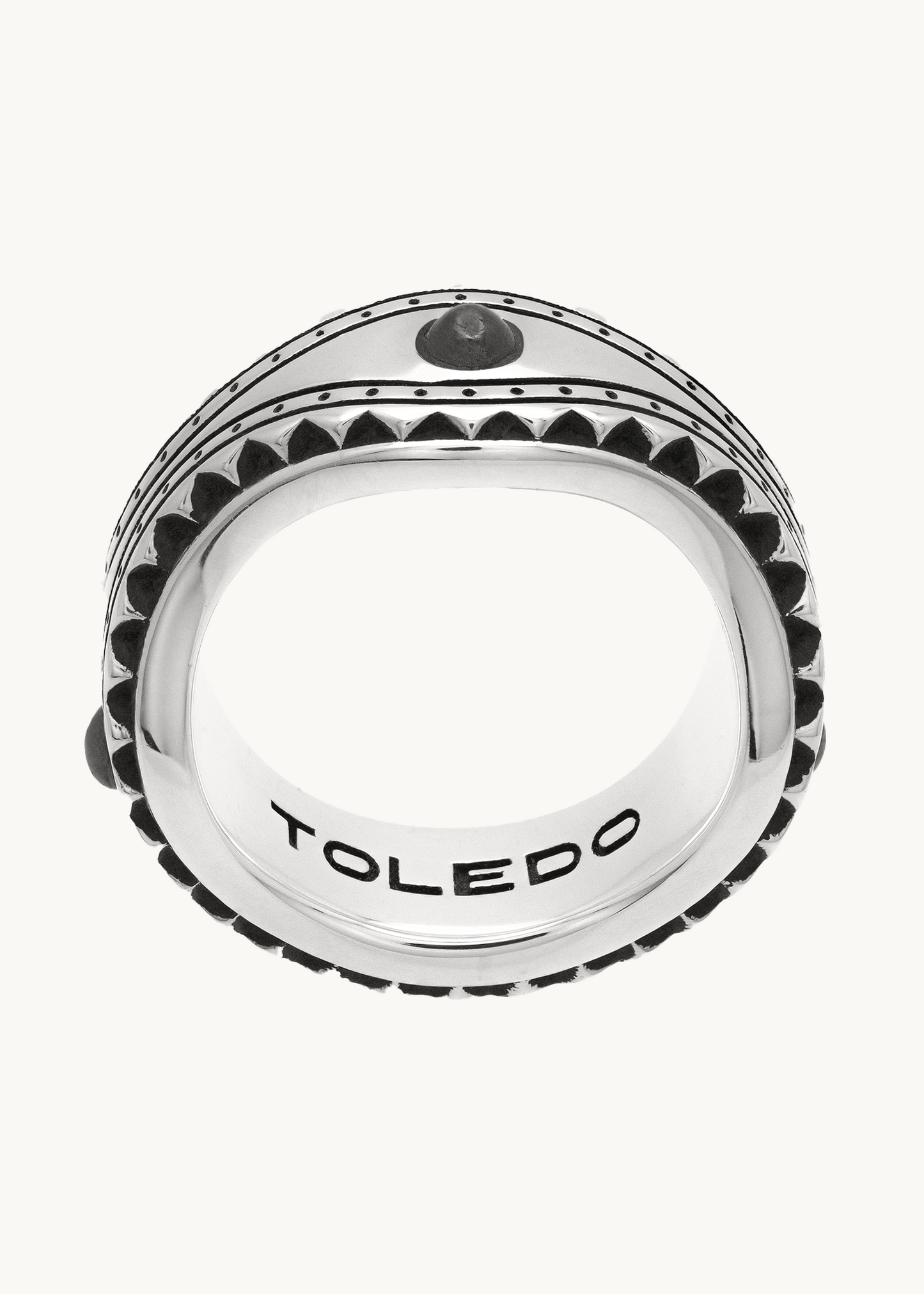 Wing Tip Ring - Onyx