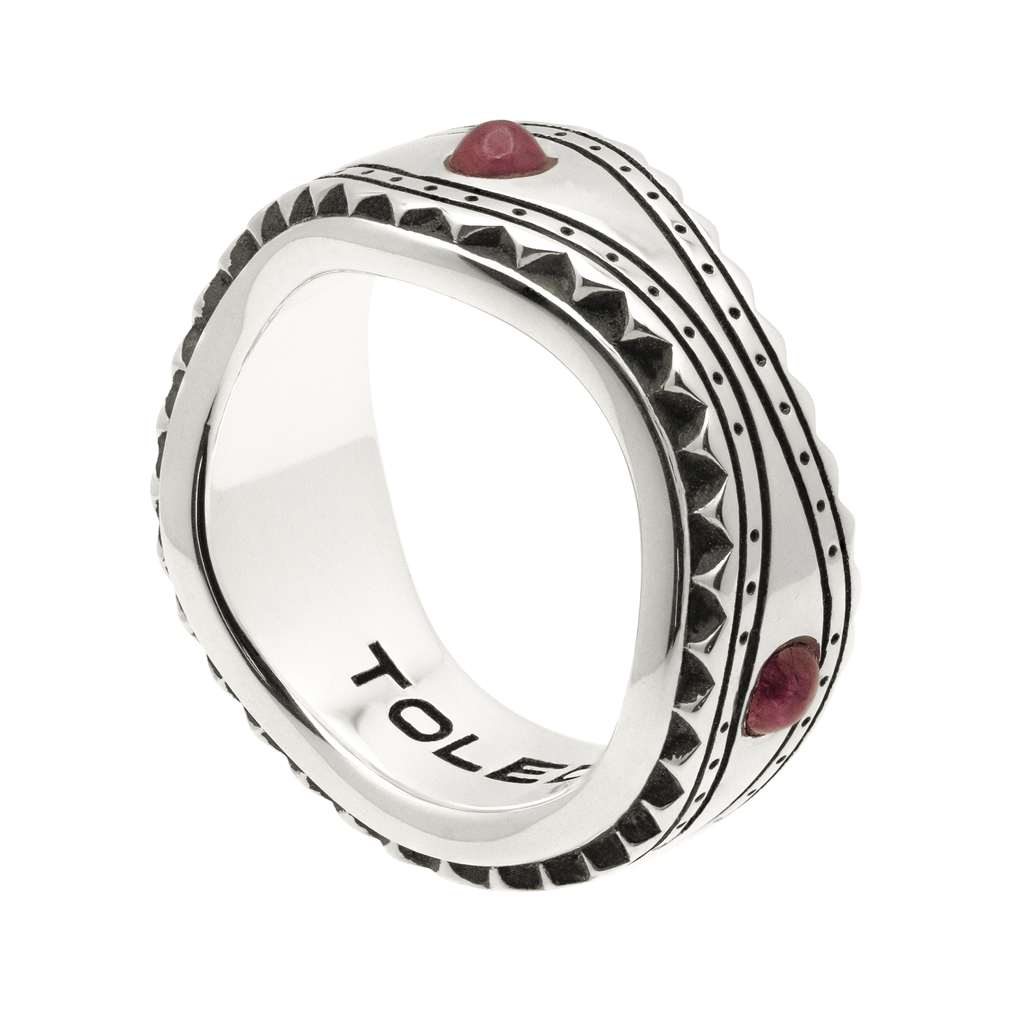 Wing Tip Ring - Ruby